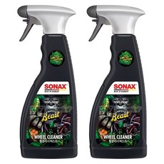 소낙스 휠클리너 비스트 정글 에디션-500ml 2개, 500ml, 1개