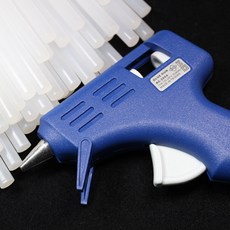 글루심 글루건스탠드형 소형+글루심2개 핫멜트 핫맬트 무독성 소량, 글루심10개, 1개