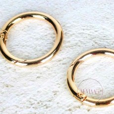 엠비아5 열쇠고리 오링 골드 33mm 오픈형오링