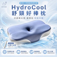 愛夢享寢具 HydroCool舒頸好棒枕 涼感親水棉 護頸工學枕, 1個