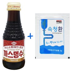[무료배송]까스명수+속청환세트/소화드링크/소화제/소화제드링크/활명수, 10세트, 까스명수10병+속청환10개