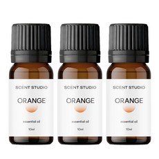 향기제작소 퓨어 에센셜오일, 3개, 10ml, 오렌지