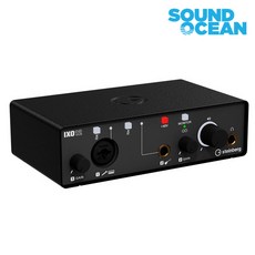 스테인버그 USB 오디오 인터페이스, IXO12 Black, 혼합색상