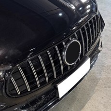벤츠 GLC 세로그릴 X254 전면 튜닝 AMG 일반 라인 2023년이후 호환 용품, 02. GLC세로그릴 (일반라인) 블랙, 1개, GLC (X254)