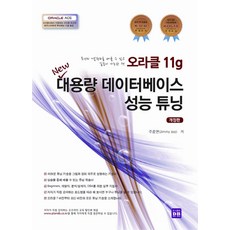 오라클 11g대용량 데이터베이스 성능 튜닝:튜닝의 기본원리를 배울 수 있고 실습이 가능한 책, 데이터북