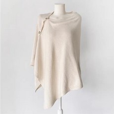 캐시미어숄 베이지 화이트 여성 가을 겨울 따뜻한 럭셔리 판초 케이프 중년여성 몽골 명품 스카프 가디건