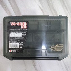 明邦路亞盒 VS-3010ND (黑) 附可調式隔板12枚 空間好運用, 灰, 1個
