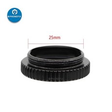 5MM 금속 C CS 마운트 렌즈 어댑터 보안 카메라 현미경 용 알루미늄 변환기 링 확장 튜브, 01 1pc