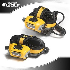 블랙울프HD-18650(자체 충전)/HD-AA/ 600루멘 / Dimmer Switch / 미세 밝기 조절 / 생활 방수, 헤드랜턴노랑(HD-AA), 1개