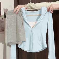 豆綠修身防曬衣女夏季2025新款防紫外線夏天外套收腰上衣