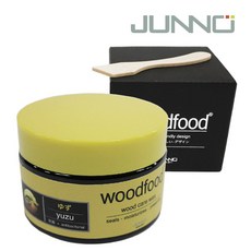 우드푸드 천연 밀납 왁스 120ml (유자) 원목케어 도마 나무, 1개