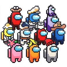 디폼블럭 평평 어몽어스 10종 모음, 01. 어몽어스 01