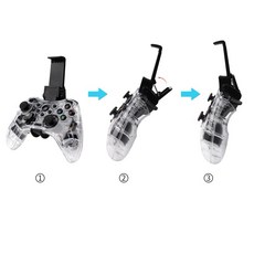 SWITCH/安卓/IOS無線手把/手柄/搖桿/控制器 - 全明星街球派對/巔峰極速/鳴潮/絕區零/黑神話悟空/魔物獵人, 1個, 手機專用支架(不含手把)