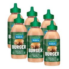 히든벨리 오리지널 랜치 버거 시크릿 소스 Hidden Valley Original Ranch Secret Sauce, 6개, 355ml