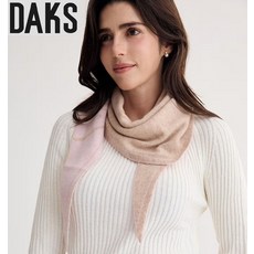 [백화점 정품] 닥스 캐시미어 니트양면 머플러 FKO074I