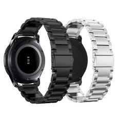 갤럭시워치 액티브2 호환 메탈 체인 시계줄 밴드 스트랩 줄 44 40 mm, 1개, 액티브2 40mm (R830) - 실버
