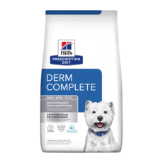Hills 希爾思處方 狗 Derm Complete 皮膚全能照護 飼料 專業配方呵護敏感肌膚 促進毛髮亮麗健康, 1個, 1.5kg, 1.5kg, 皮膚/毛髮改善
