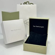 수입 고급 주얼리 케이스 반클리프상자 호환용 목걸이 반지 팔찌 상자, 1개, 8. 벨벳 팔찌 세트