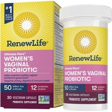 Renew Life Formulas 女性護理500億益生菌素食膠囊, 30顆, 1個