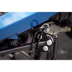 JETS125 JETSR JETSL125 適用 邊柱 加大座 邊柱座 穩定器 駐車強化 停車穩定 更不容易倒車 CF, 1個, 紅色版本,不加購