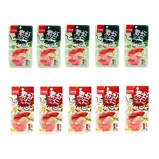 소하인세트 소하인수안룡웨이5개+소하인향라웨이5개 곤약 새우맛곤약 갈릿맛곤약 새우모양곤약 새, 1개, 20g