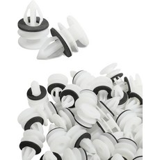 바이호 30PCS 도어 패널 클립 자동차 리테이너 트림 액세서리 클립 교체 푸시 몰딩 교체 115190, 30PCS 도어 패널 클립, 자동차 리테이너 트림 액세