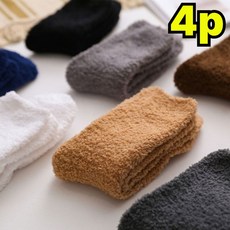 임산부 무압박 수면양말 4종 겨울 극세사 보온 양말