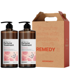 메디레머디 퍼퓸 샴푸+샴푸 선물세트 체리블라썸 1000ml, 1세트