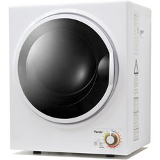 팬더 휴대용 의류 건조기 1.5 큐피트 소형 전기 850W 스테인리스 스틸 욕조 110V - 아파트 기숙사 및 적재물에 이상적입니다, 1.5 Cu.ft