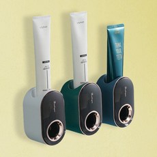 디스펜서 자동용기 짜주는 치약 기계 분사기 구강청결 튜브 도구 11502ea 1(PC), 초록