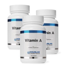 더글라스랩 비타민A 10000IU 소프트젤 Douglas Laboratories Vitamin A, 3개, 100정