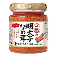 닛스이 코후쿠노 멘타이코 나메타케 명란 팽이버섯 조림 90g, 1개