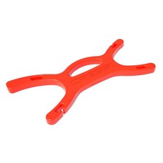 Cressi 捲線器 30公分 捲線板 固定器 釣魚線整理工具, 橙紅色, 1個