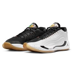 韓國 代購JORDAN LUKA 4 GONE PF 喬丹 籃球鞋 黑白金 運動 高耐磨網布 IB7904-100