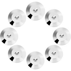 Yctze 범용 구리 스피커 쇼크 베이스 패드 8개 25 x 4mm 절연 발 매트 오디오 장비용 플로어 디스크 02, #02, #02