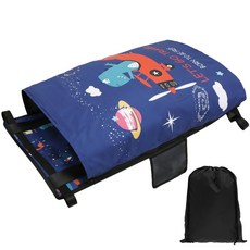 유아 비행기 침대 휴대용 어린이 발받침 쿠션, 77x44cm