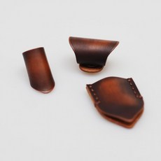 메이드 핸드 홀더 스카프링 아도방 가죽