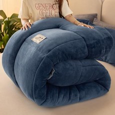 차렵이불 1 산업 스타일 셰르파 양털 누비 이불 아늑한 따뜻한 침실 장식을위한 플러시 빵 그리드 질감이있는 두꺼운 침구
