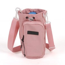 물병 크로스백, 1개, 핑크