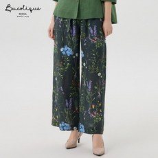 비꼴리끄 린넨 프린트 아웃포켓 팬츠 B262WS2010 705177