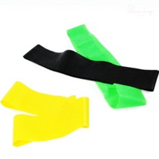 자깡몰 허벅지 고무밴드 휘트니스밴드, 블랙