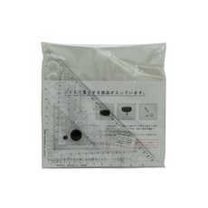 Vanco 三角定規 製圖三角板 日本製 15公分 附握鈕 工程室內設計專用 型號38422, 1個, 15cm*15cm*3mm厚38422, N/A