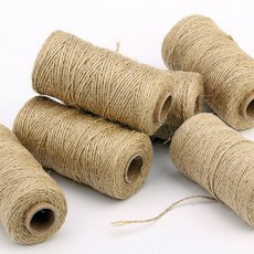 선율상사 공예 포장 마끈, 3개, 50m, 00. 2mm 황마