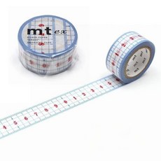 mt ex 측정 줄자 마스킹테이프, 1개