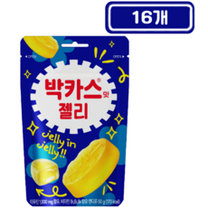 라이즈 박카스 젤리 신맛 사우어젤리 동아제약 박카스맛젤리, 50g, 16개