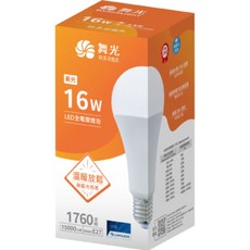 DANCELIGHT 舞光 LED 燈泡 16W, 黃光, 1個