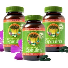 뉴트렉스 퓨어 하와이안 스피루니나 스피리루나 180정 3개