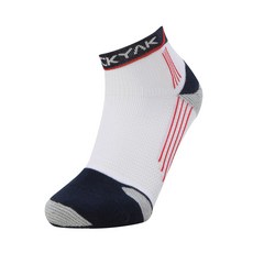 [본사출고]블랙야크 공용 하이킹로우삭스 양말 2BYSCXV901WH, WHITE, 24CM