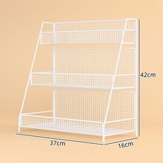 【開發票/統編】花藝置物架展示架 花束綵帶絲帶收納架 蛋糕緞帶專用展示架 多層次可調式分隔花架子, 白色三層大號【熱銷款】, 1個