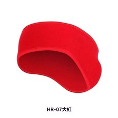 冬季運動跑步髮帶 耳罩套 護耳固發防風保暖 柔軟親膚超彈 加絨雙層耳套 跑步頭巾束發帶 巨厚耳罩保暖 時尚保暖耳罩套, 春秋常規耳罩[紅色], 1個